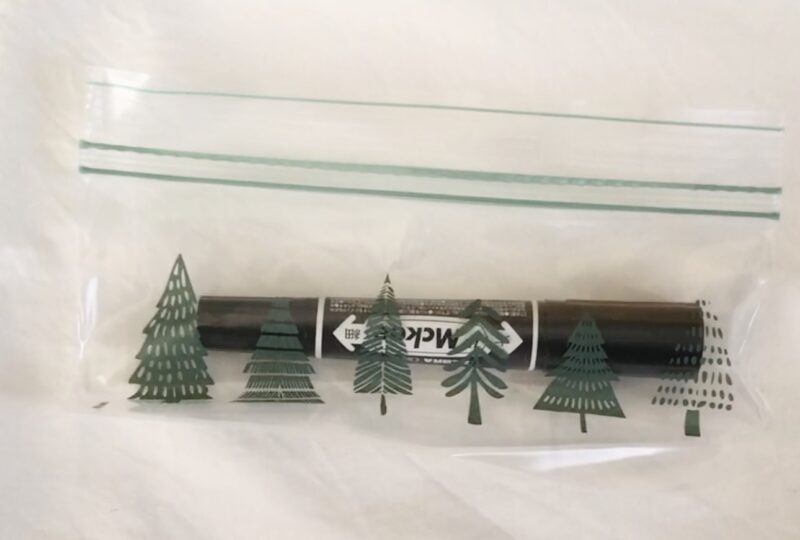 ダイソーで買った可愛いフリーザーバッグ
