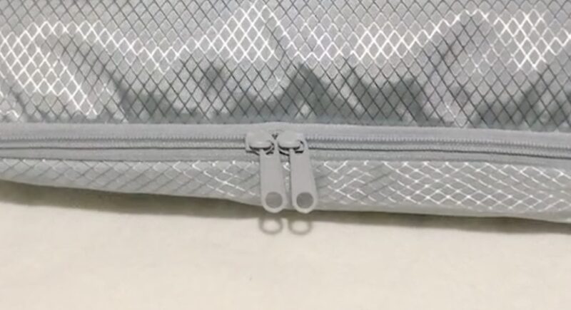 ダイソーで買ったマチあり収納ケース（キルト風）にパンプス収納してみた