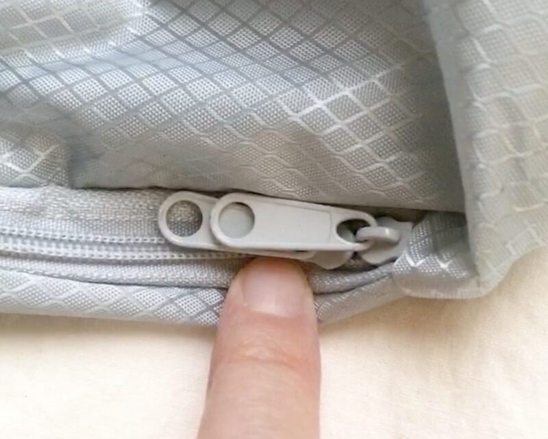 ダイソーで買ったマチあり収納ケース（キルト風）