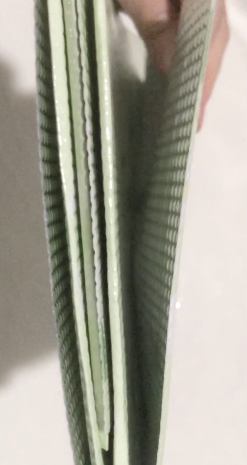 100均ダイソーで買った花柄のレジャーシート