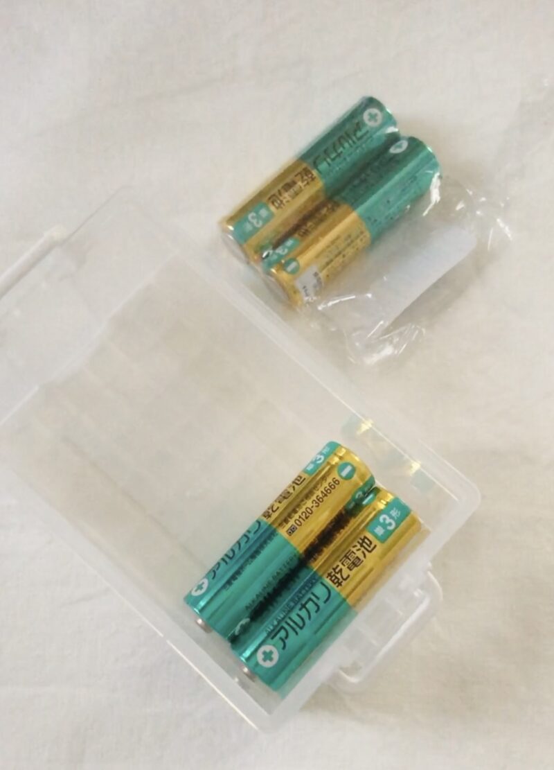 セリアで買った単三電池