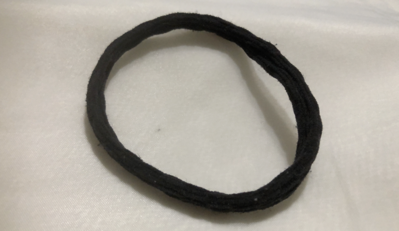 【100均ダイソー】　洗えるヘアゴム