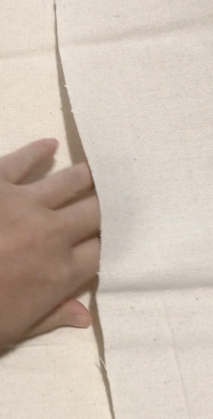 ダイソーで買ったインド綿のはぎれ