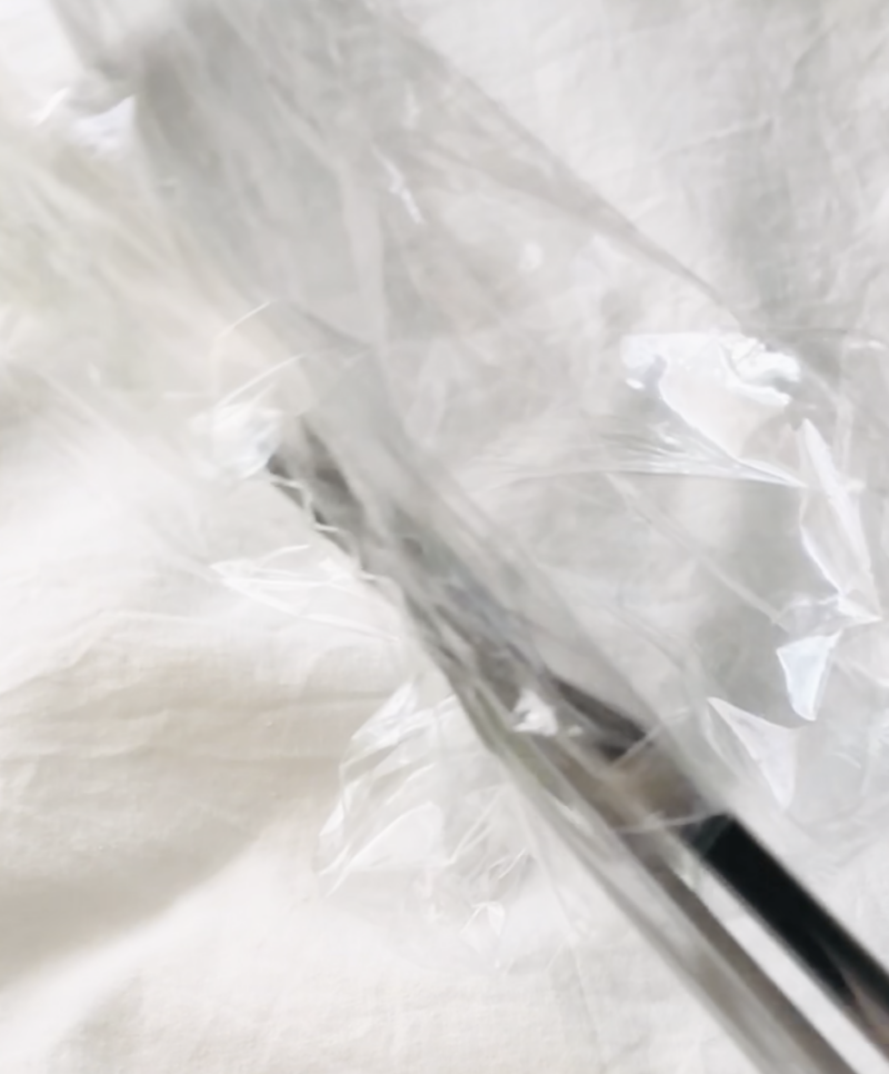 100均セリアで購入したステンレス製トング（ゴミ拾い）