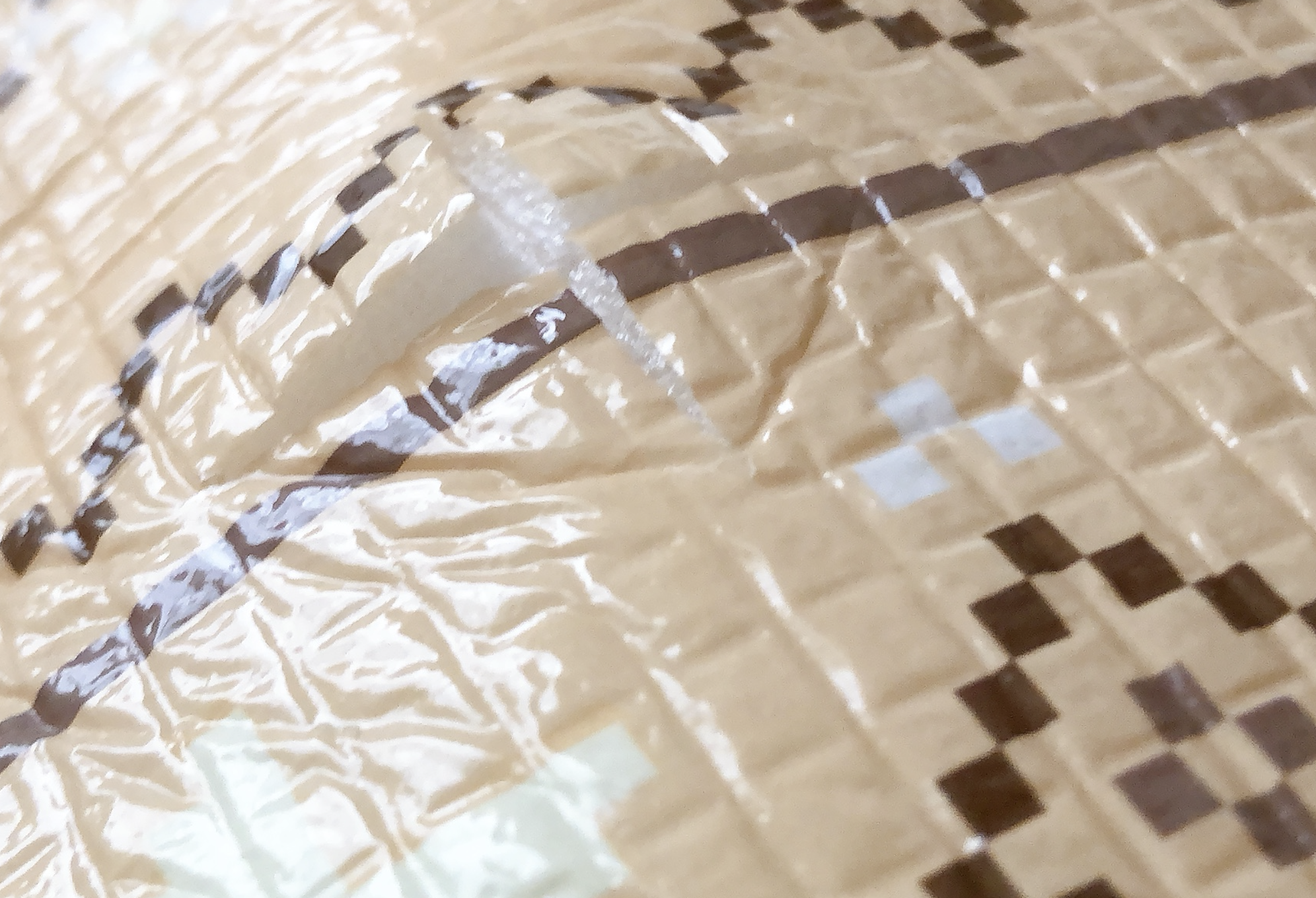 ダイソーで購入した断熱ボードの吸盤を装着する場所