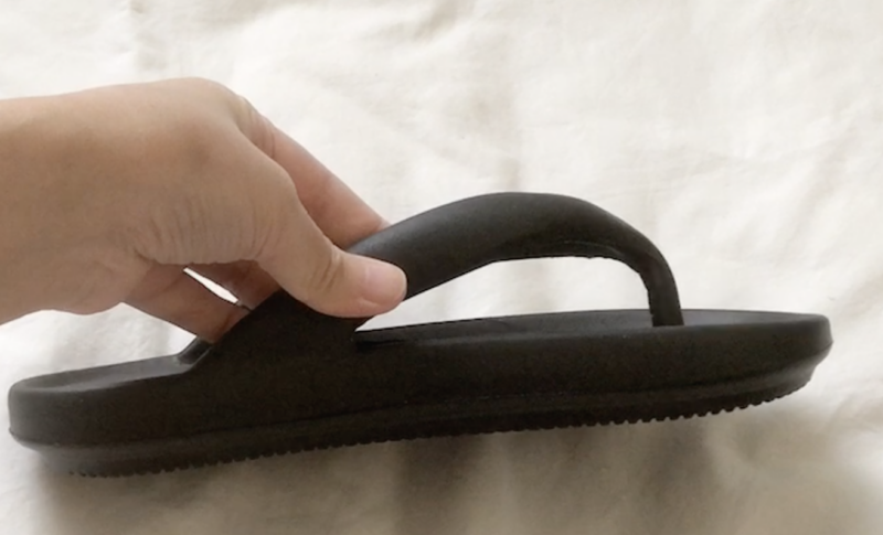 100均ダイソーで買ったサンダル