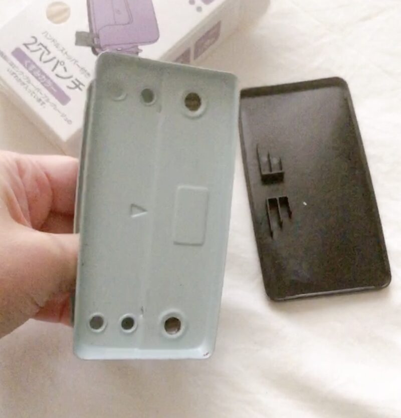 100均セリアで買った２穴パンチをレビュー