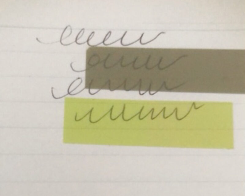 100均ダイソーのフィルムふせん