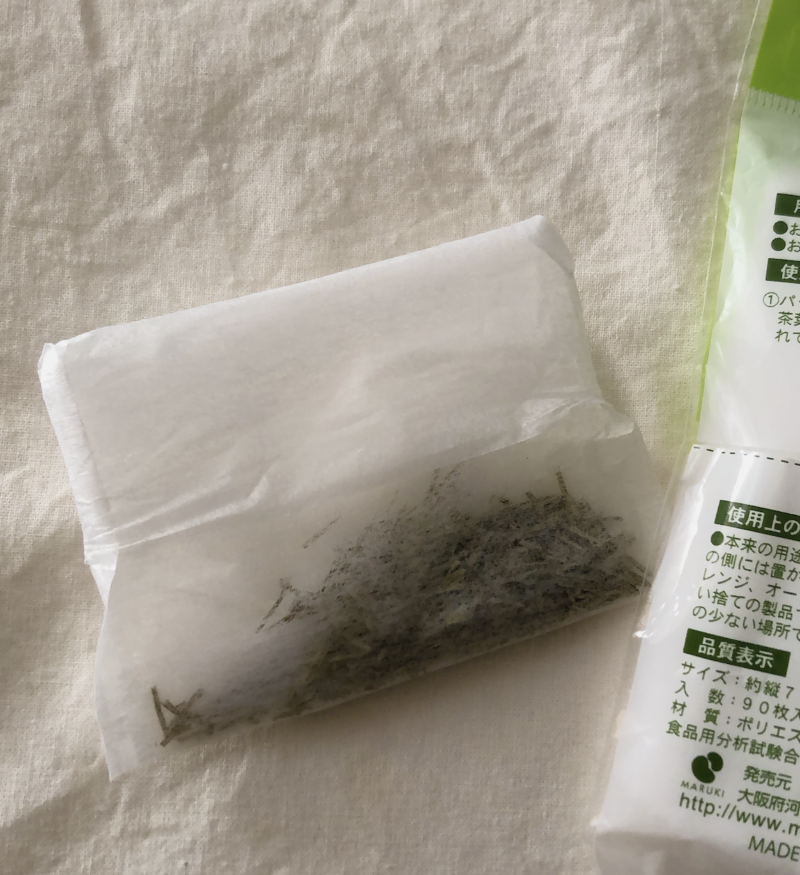 セリアで買った お茶パック