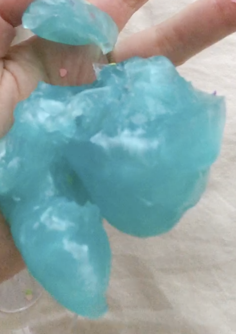 ダイソーで買ったぐにゅぐにゅジェル（バニーミルキー）の感触