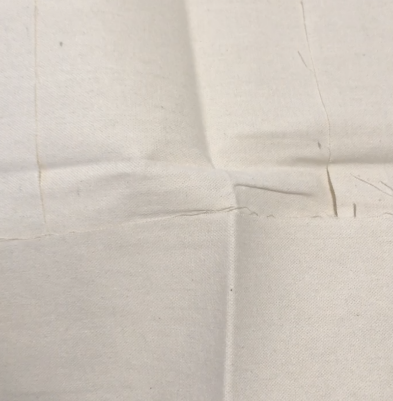 ダイソーで買ったインド綿のはぎれ