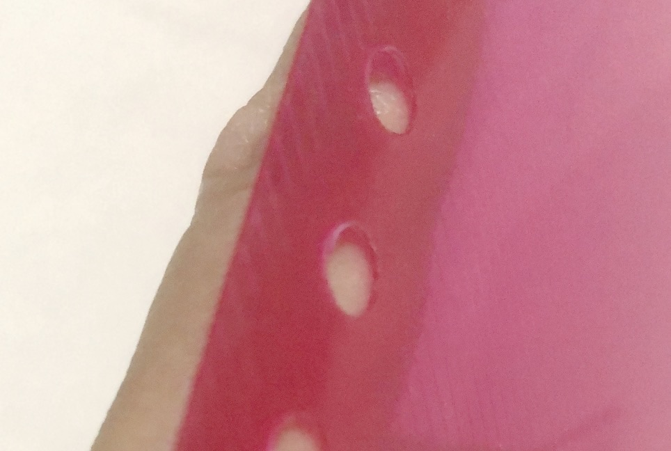 ダイソーで買った１穴パンチを使ってみた