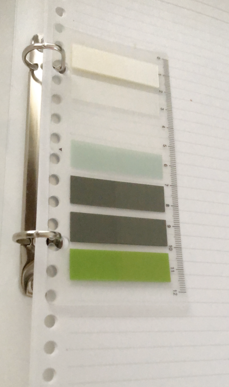 100均ダイソーのフィルムふせん