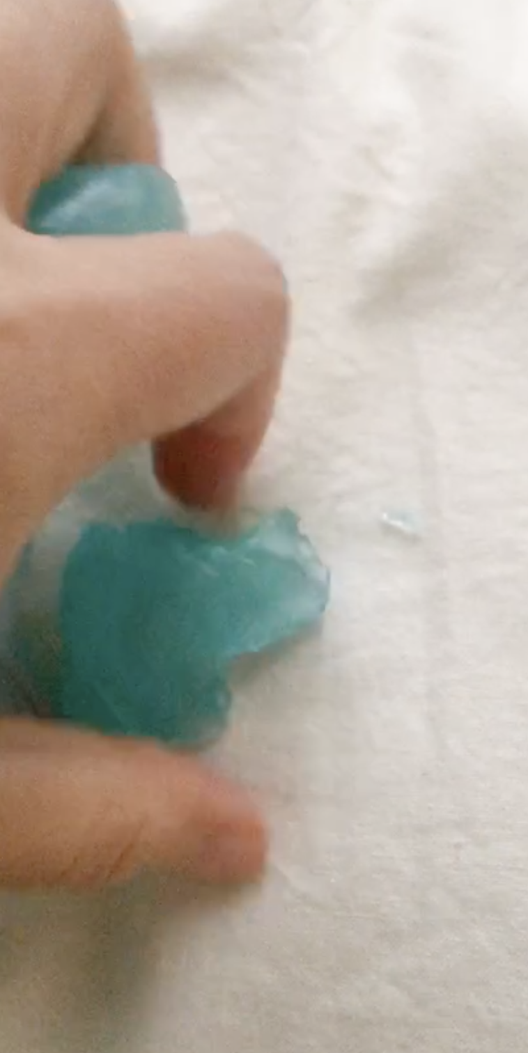 ダイソーで買ったぐにゅぐにゅジェル（バニーミルキー）の感触