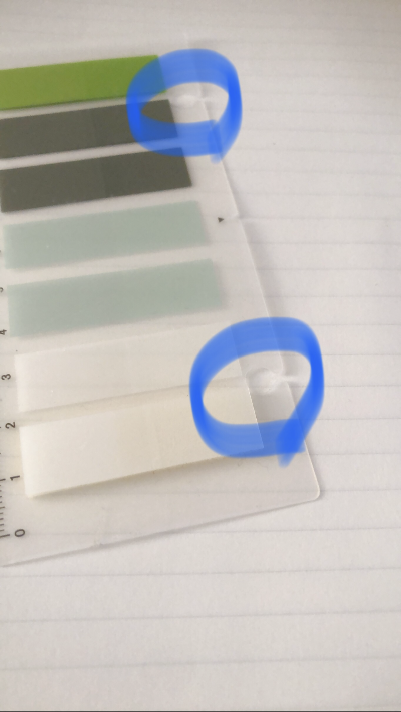 100均ダイソーのフィルムふせん