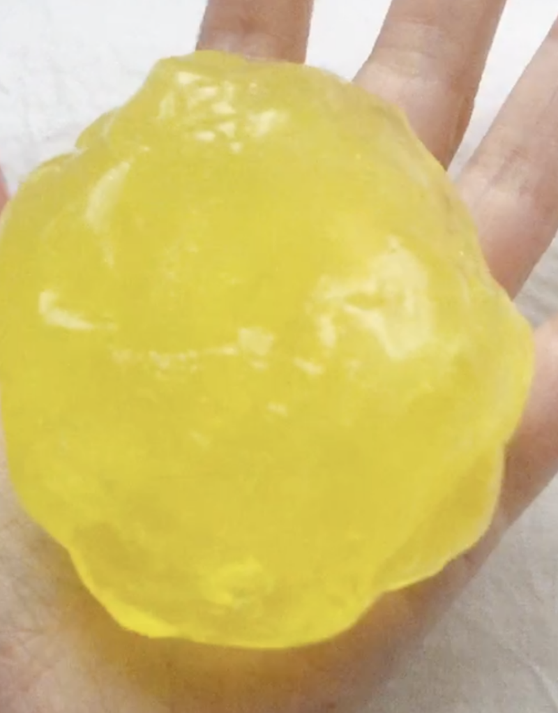 100均ダイソーで買ったスライム（ねこ）の感触