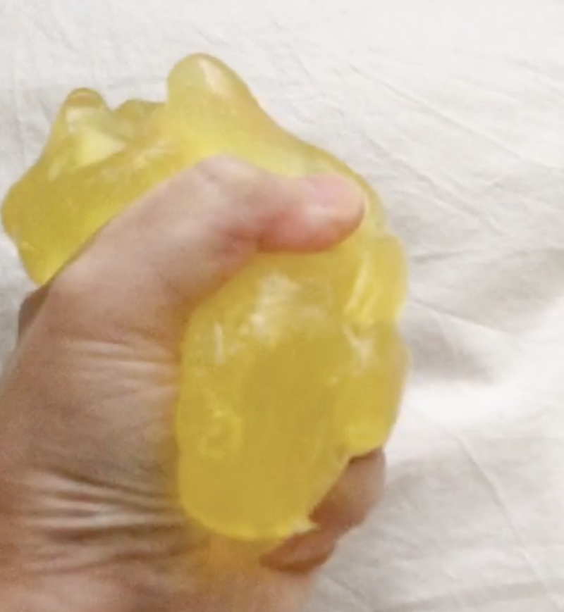 100均ダイソーで買ったスライム（ねこ）の感触