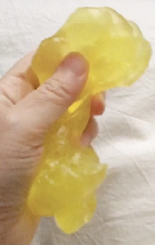 100均ダイソーで買ったスライム（ねこ）の感触