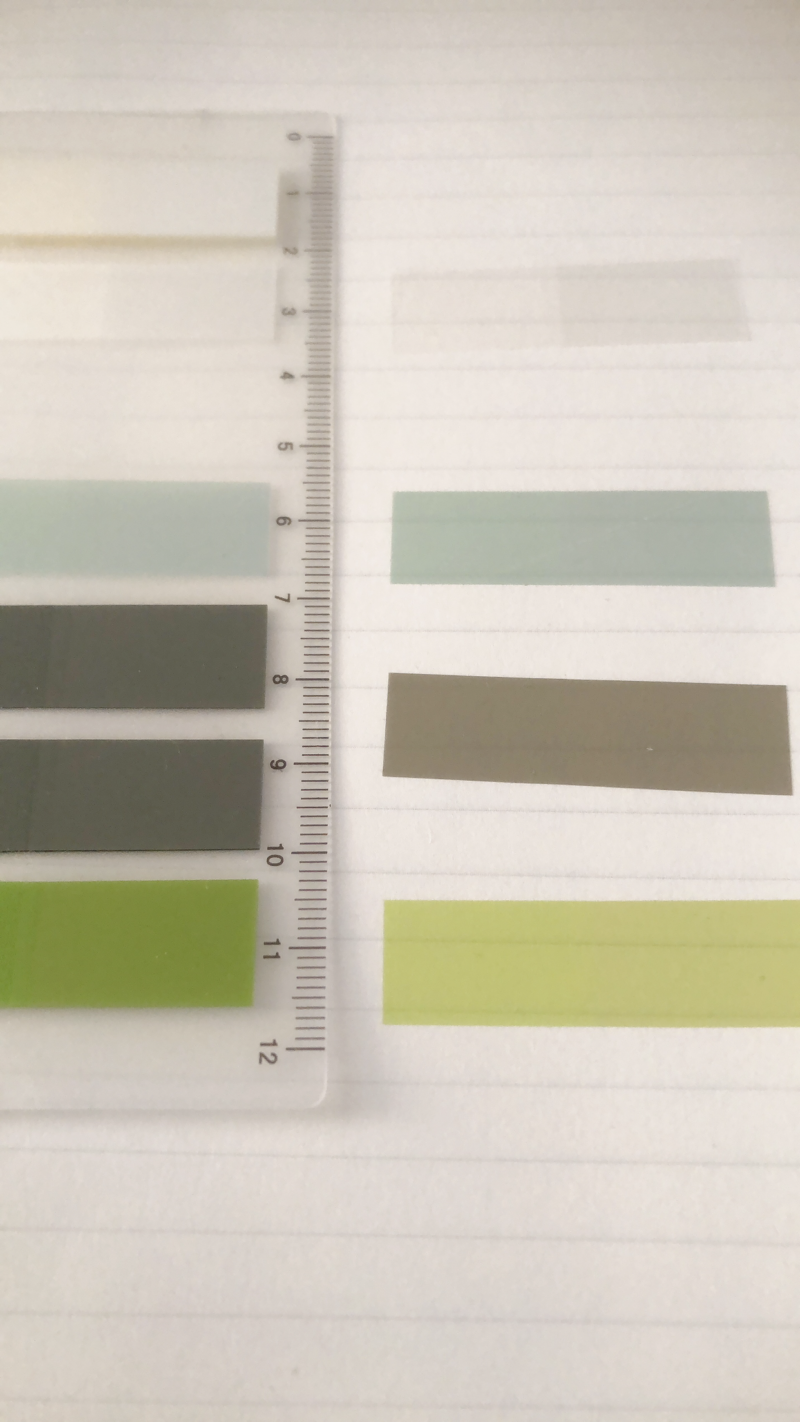 100均ダイソーのフィルムふせん