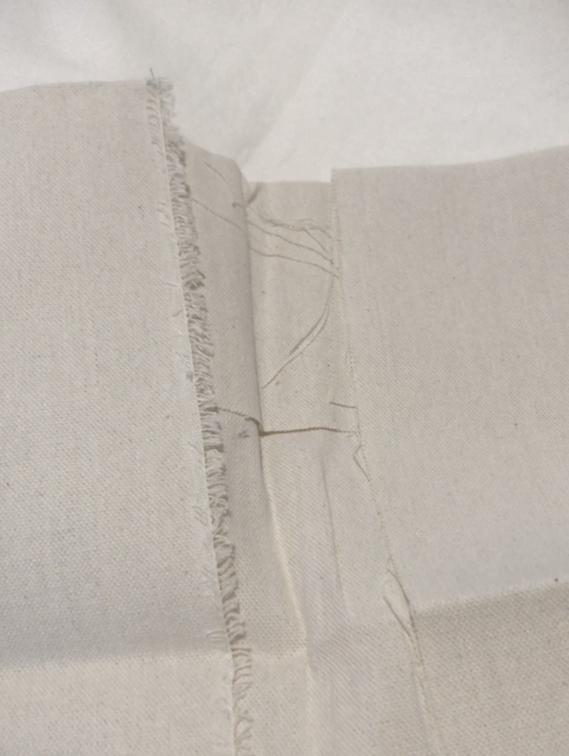 ダイソーで買ったインド綿のはぎれ